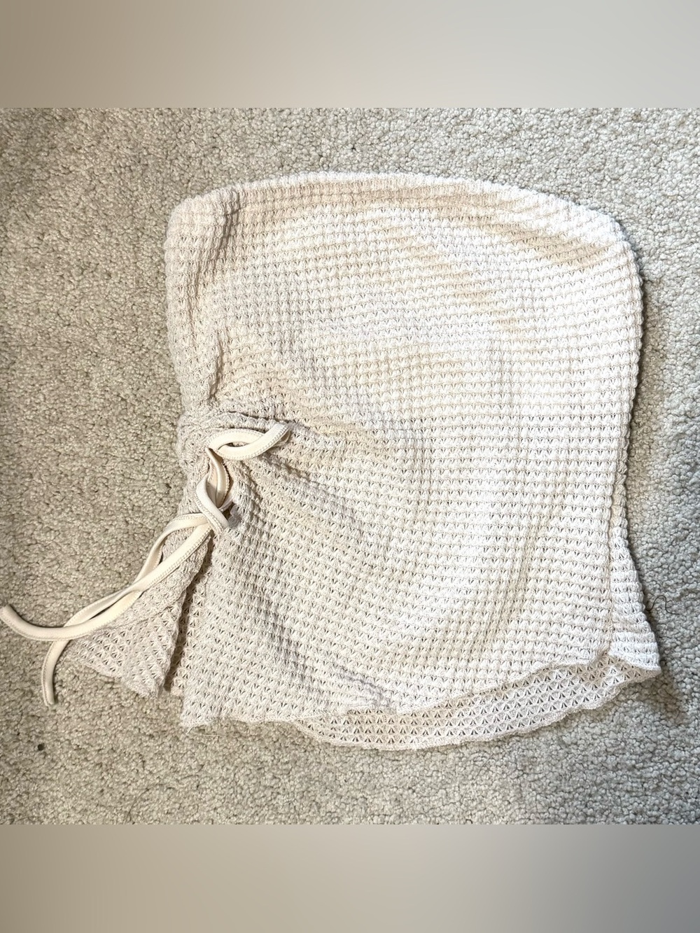 *BOGO* Cream Crochet Tube Top